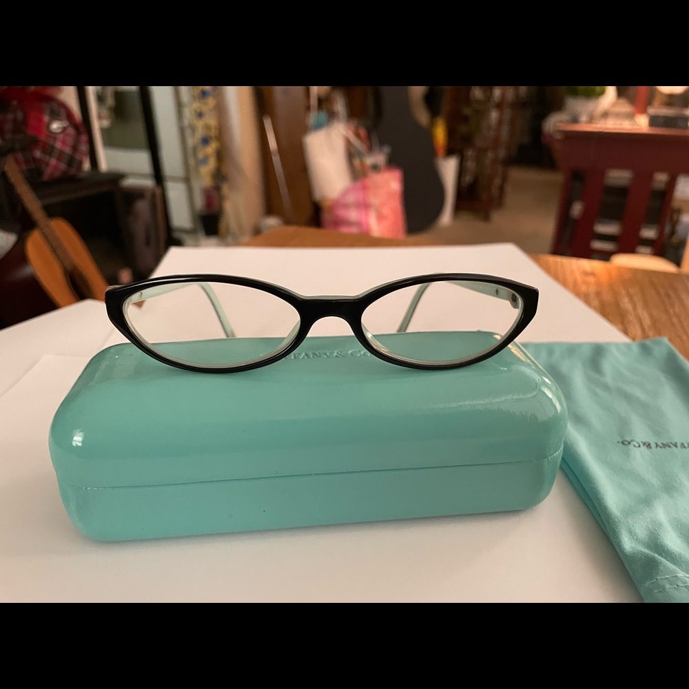 Tiffany eyeglasses with bag and case